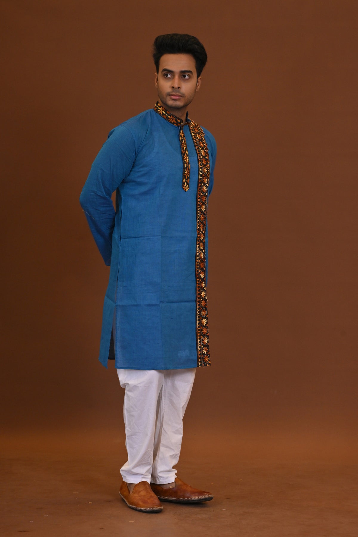 Kantha Applique Kurta