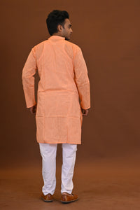 Fish Applique Cotton Kurta