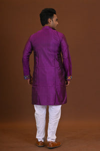 Bangalore Silk Kantha Kurta