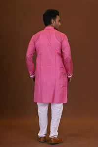 Bangalore Silk Kantha Kurta
