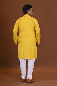 Bangalore Silk Kantha Kurta