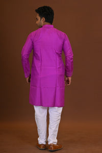 Bangalore Silk Kantha Kurta