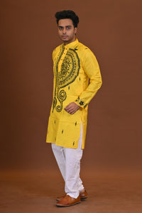 Bangalore Silk Kantha Kurta