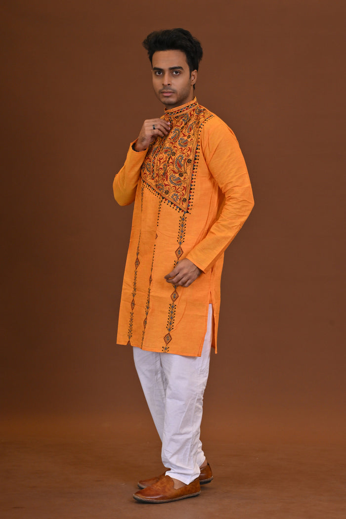 Handloom Kantha Kurta