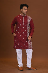 Handloom Kantha Kurta