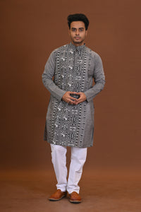 Handloom Kantha Kurta