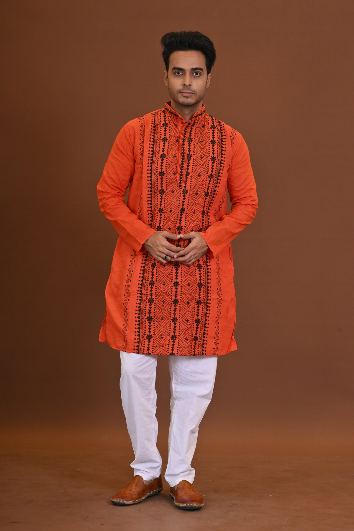 Handloom Kantha Kurta