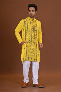 Handloom Kantha Kurta