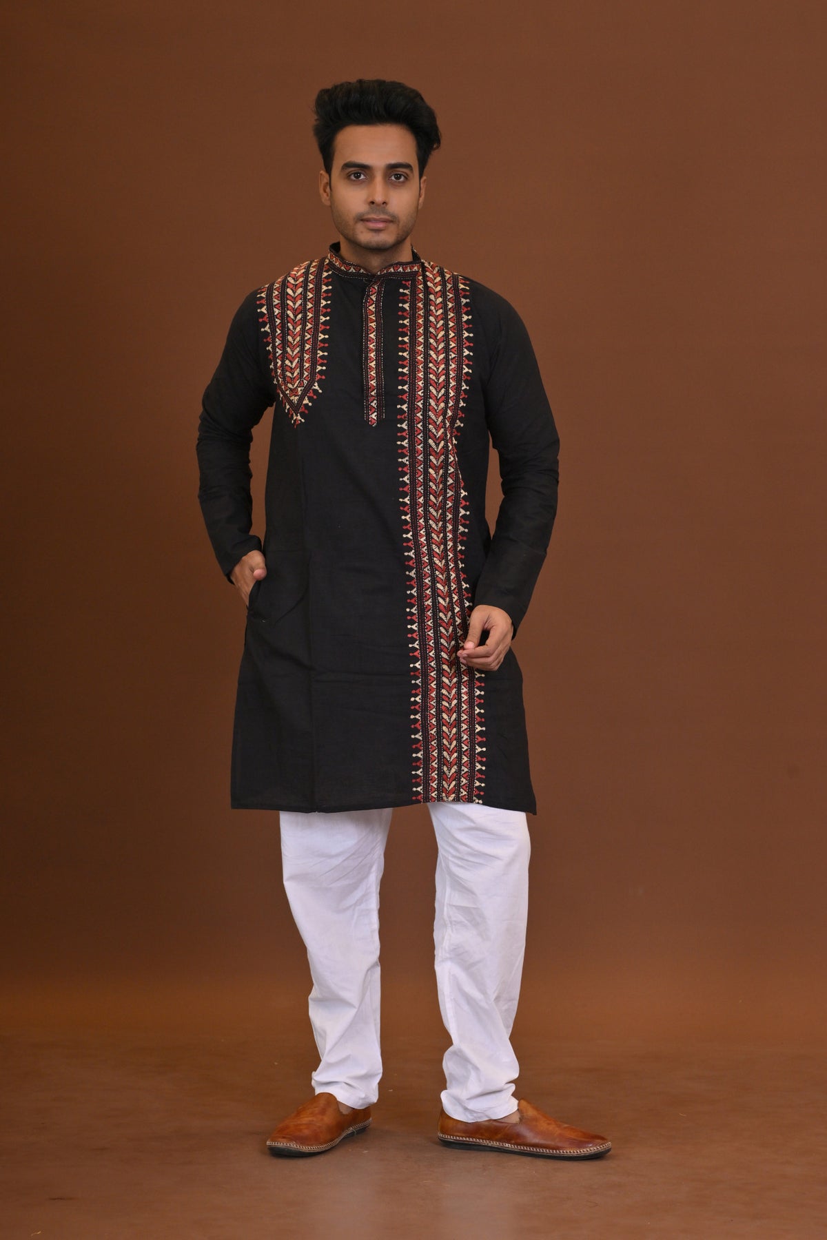 Handloom Kantha Kurta