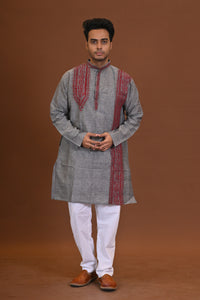 Handloom Kantha Kurta
