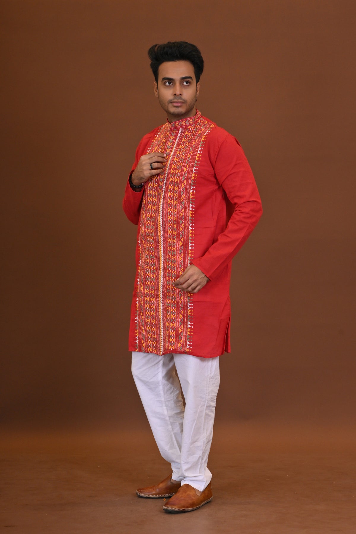 Handloom Kantha Kurta