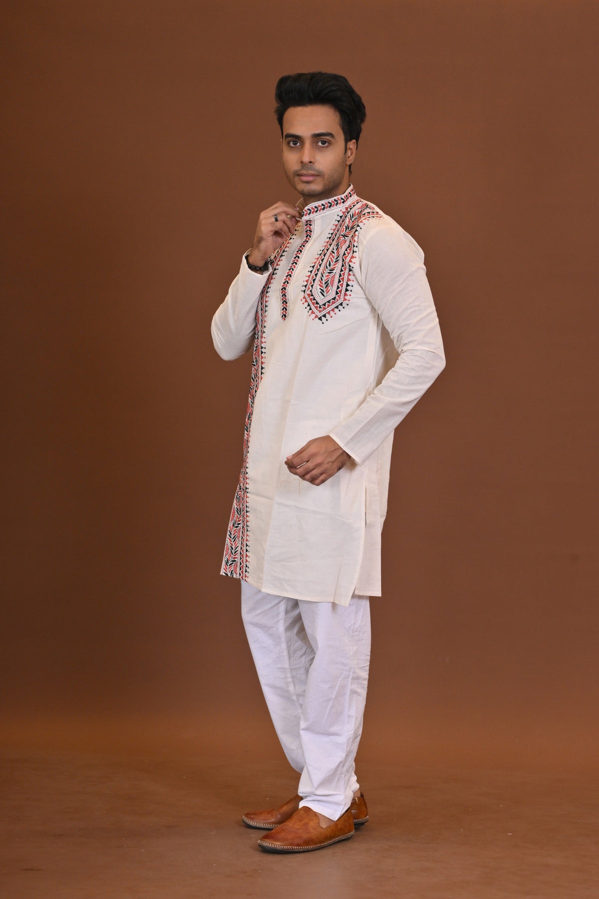 Handloom Kantha Kurta