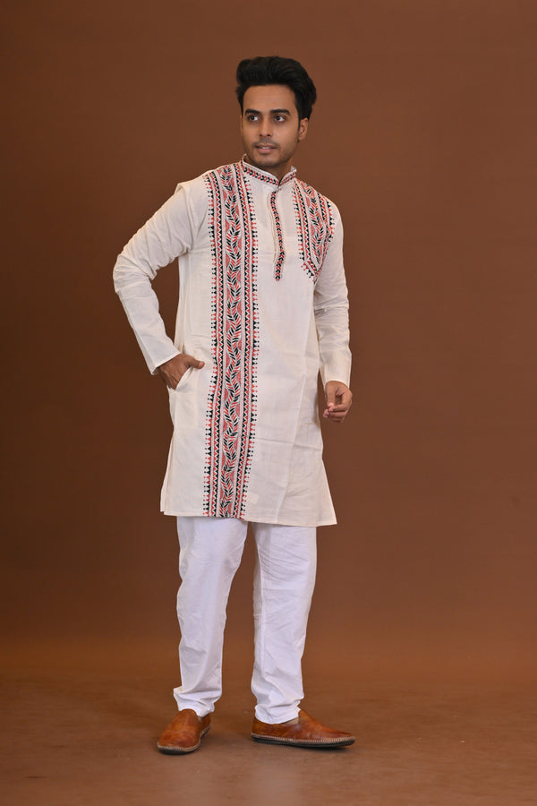 Handloom Kantha Kurta
