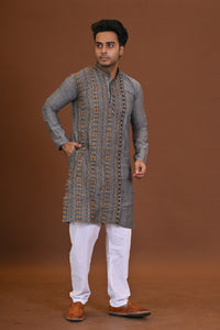 Handloom Kantha Kurta