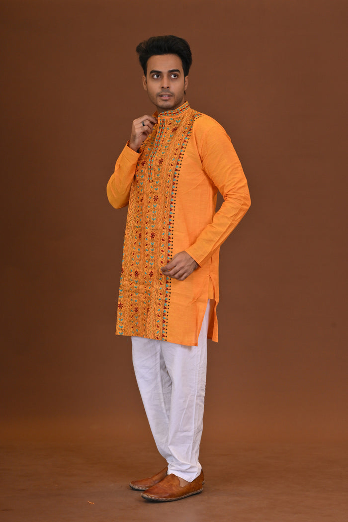 Handloom Kantha Kurta