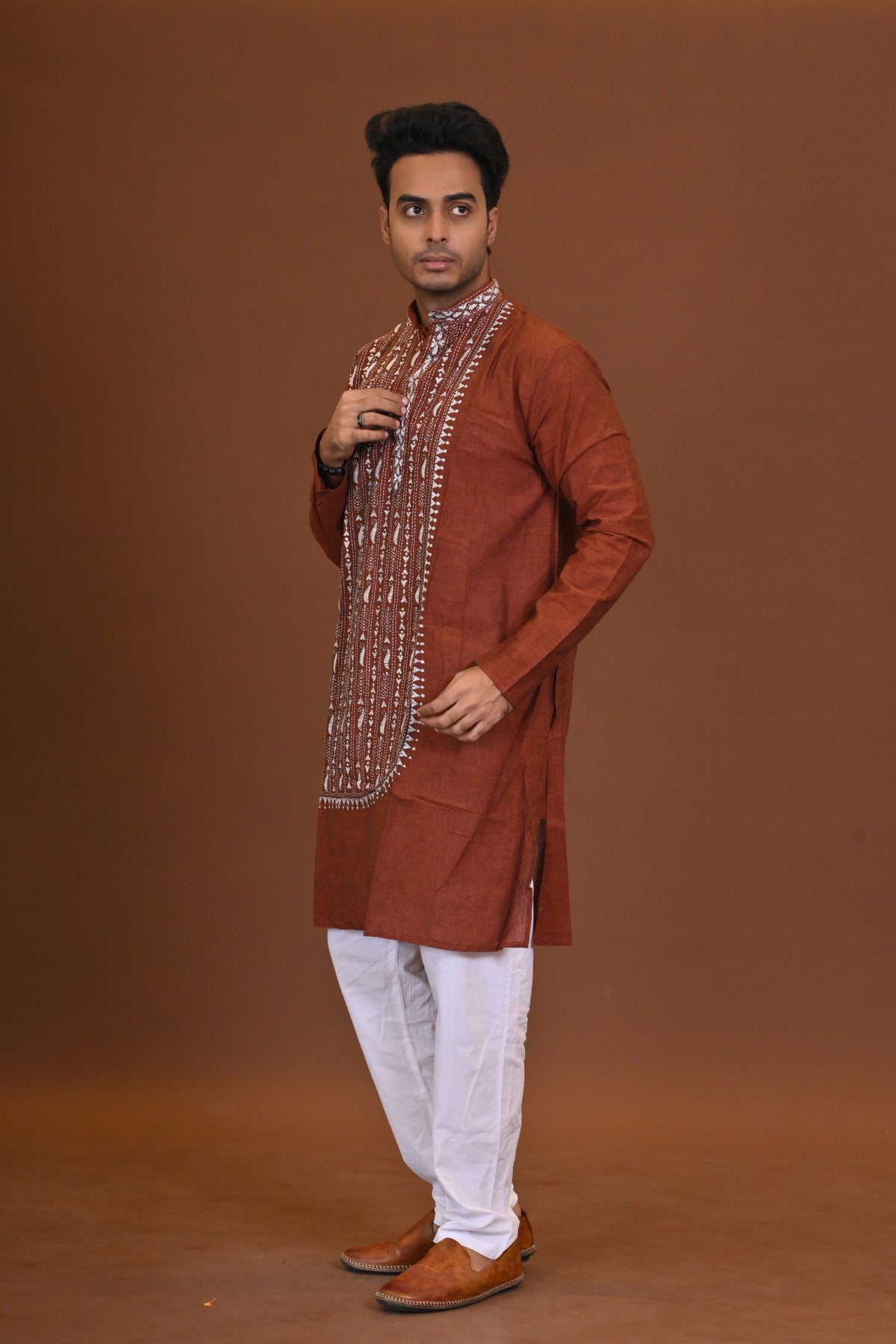 Handloom Kantha Kurta