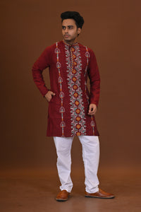 Handloom Kantha Kurta