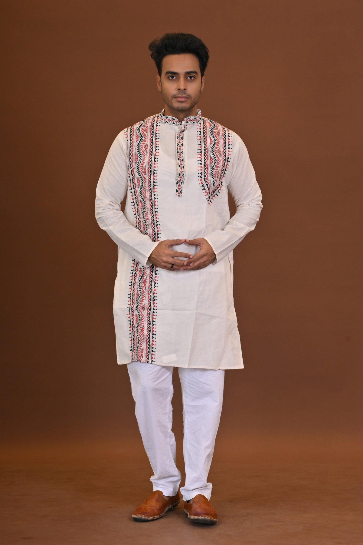 Handloom Kantha Kurta