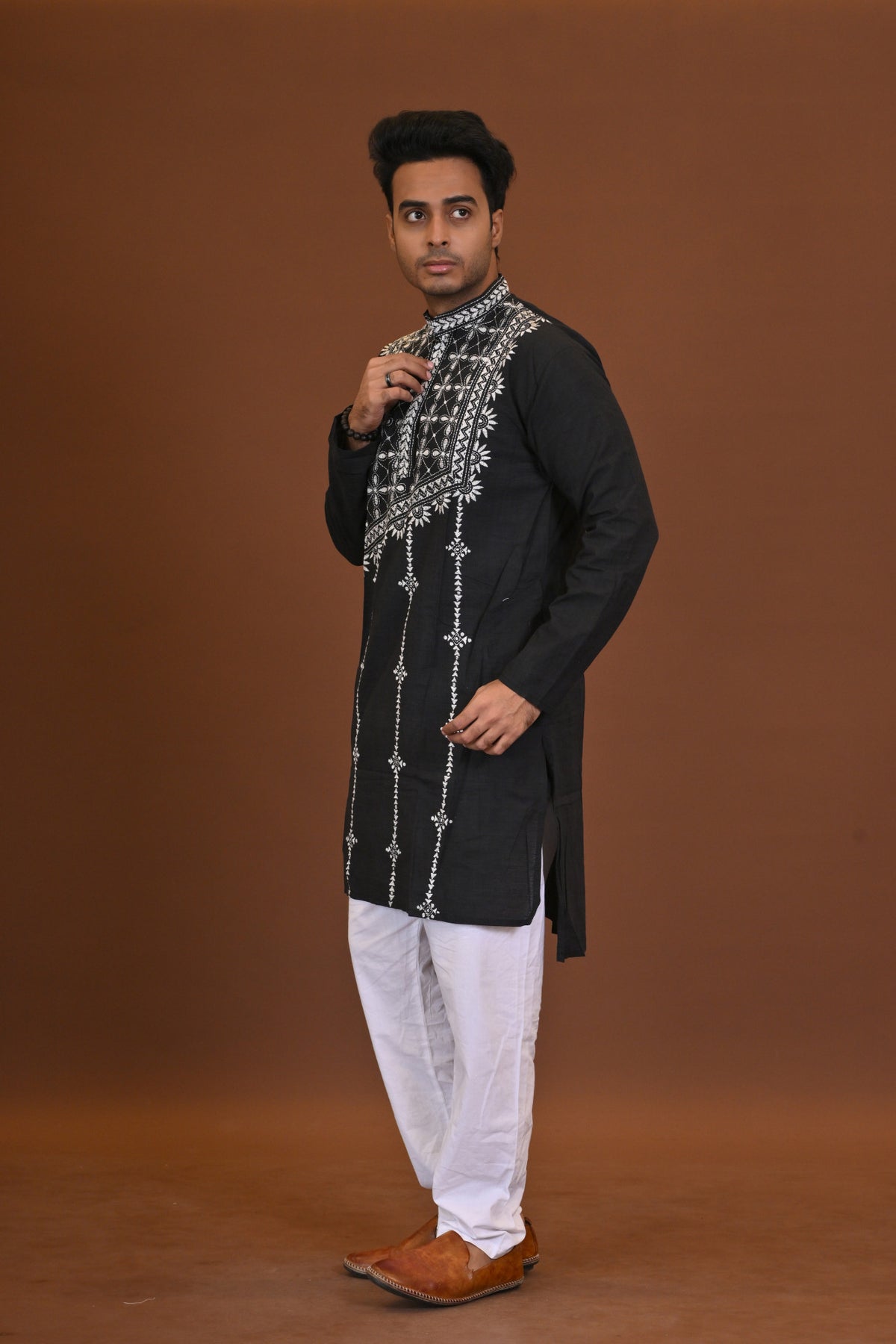 Handloom Kantha Kurta