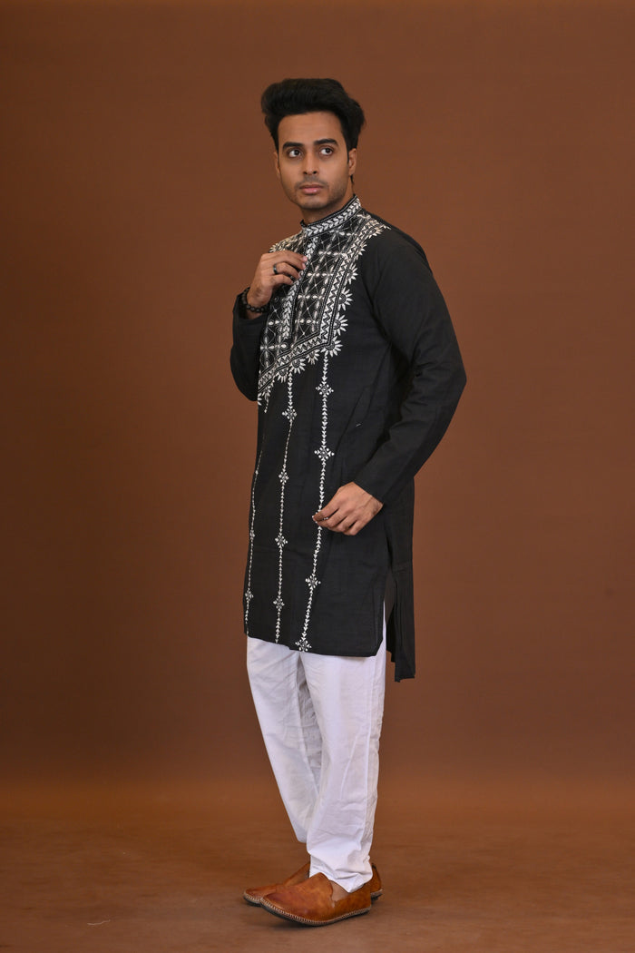 Handloom Kantha Kurta