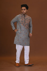 Handloom Kantha Kurta