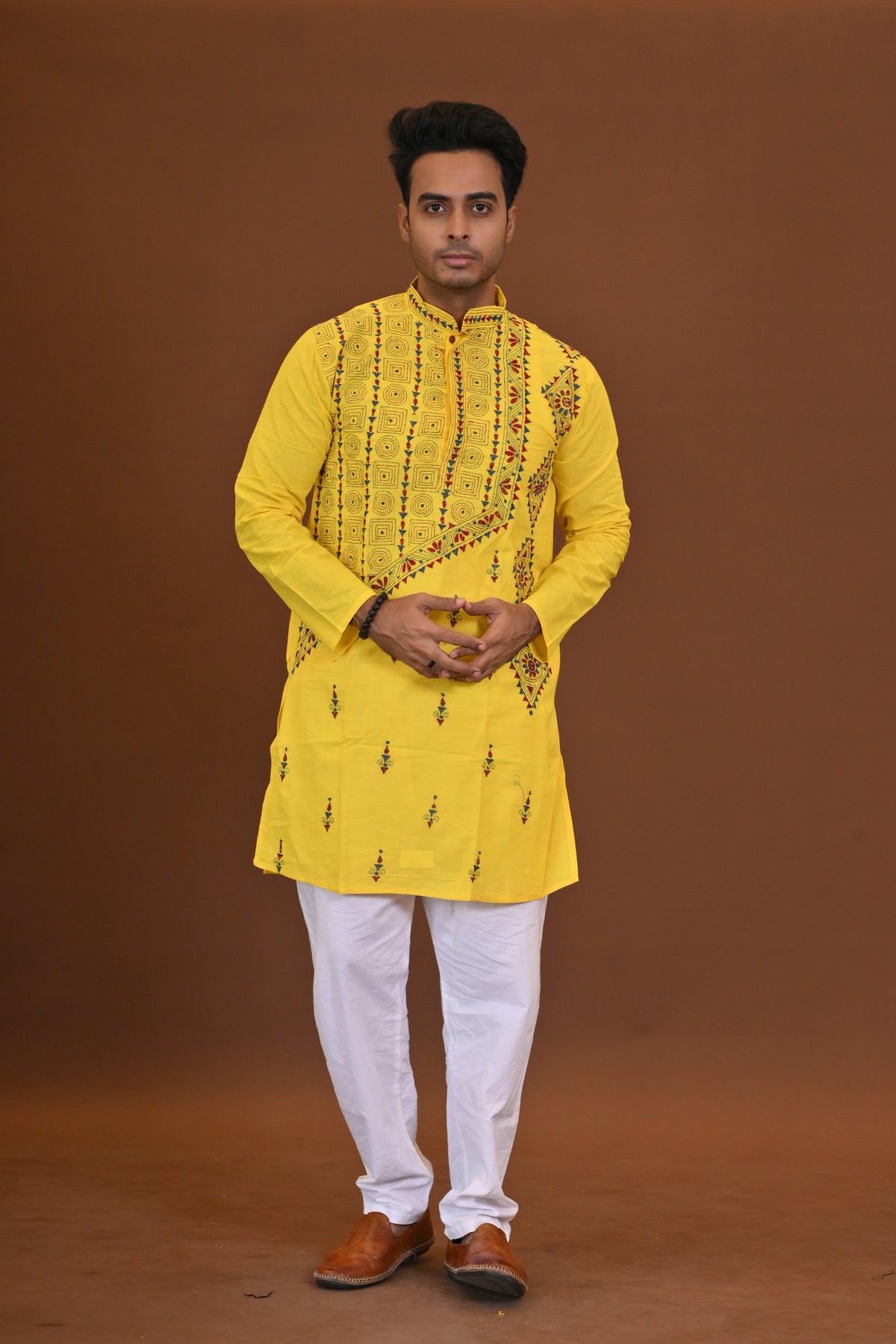 Handloom Kantha Kurta