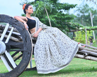 Pure Silk Kantha Saree