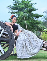 Pure Silk Kantha Saree