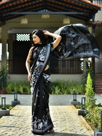 BANGALORE SILK KANTHA SAREE
