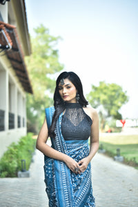 BANGALORE SILK KANTHA SAREE