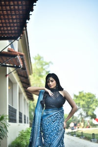 BANGALORE SILK KANTHA SAREE
