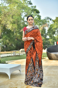 COTTON HAND BATIK SAREE