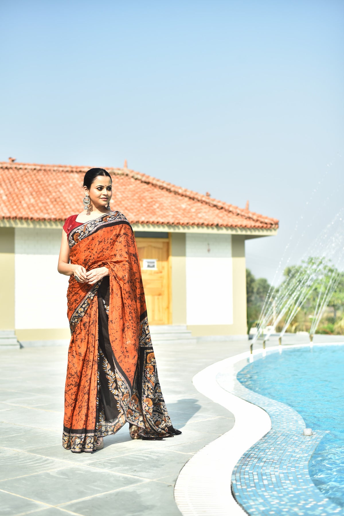 COTTON HAND BATIK SAREE