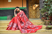 BANGALORE SILK KANTHA SAREE