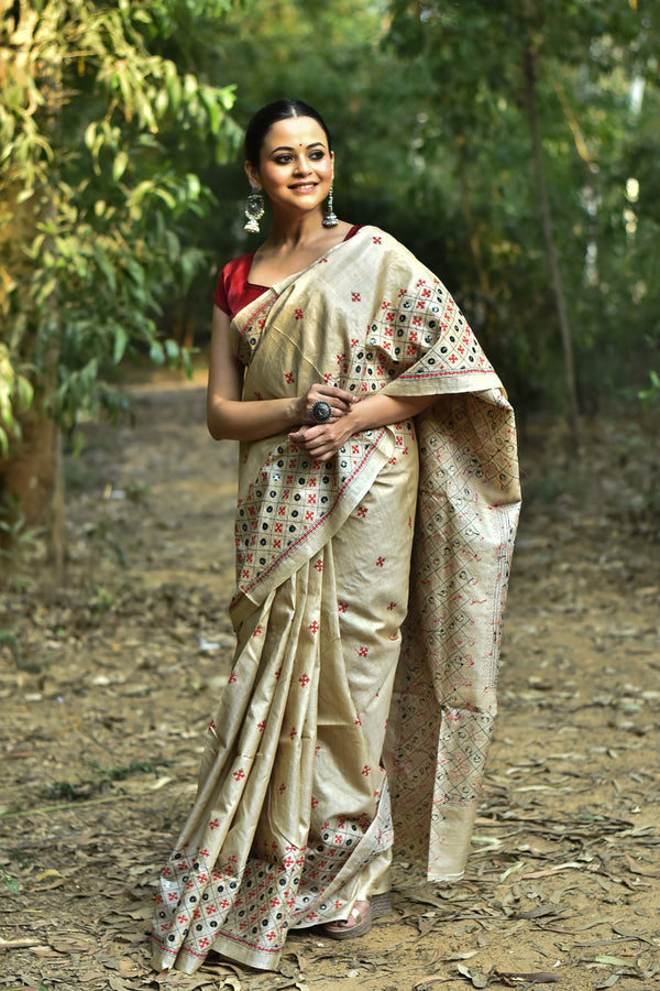 GACHI SILK GUJRATI SAREE