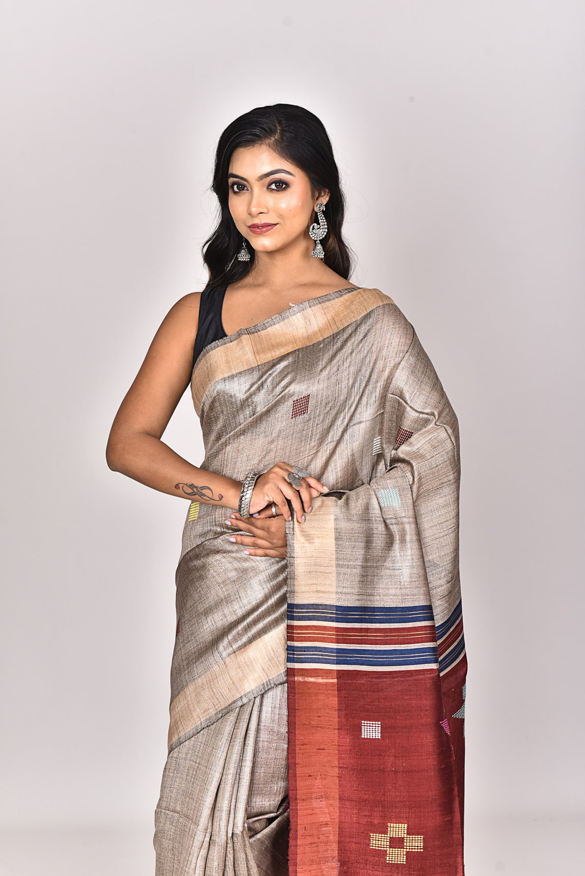 DUPION GHICHA SAREE