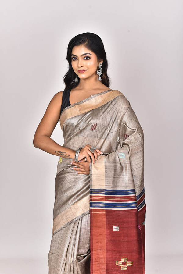 DUPION GHICHA SAREE