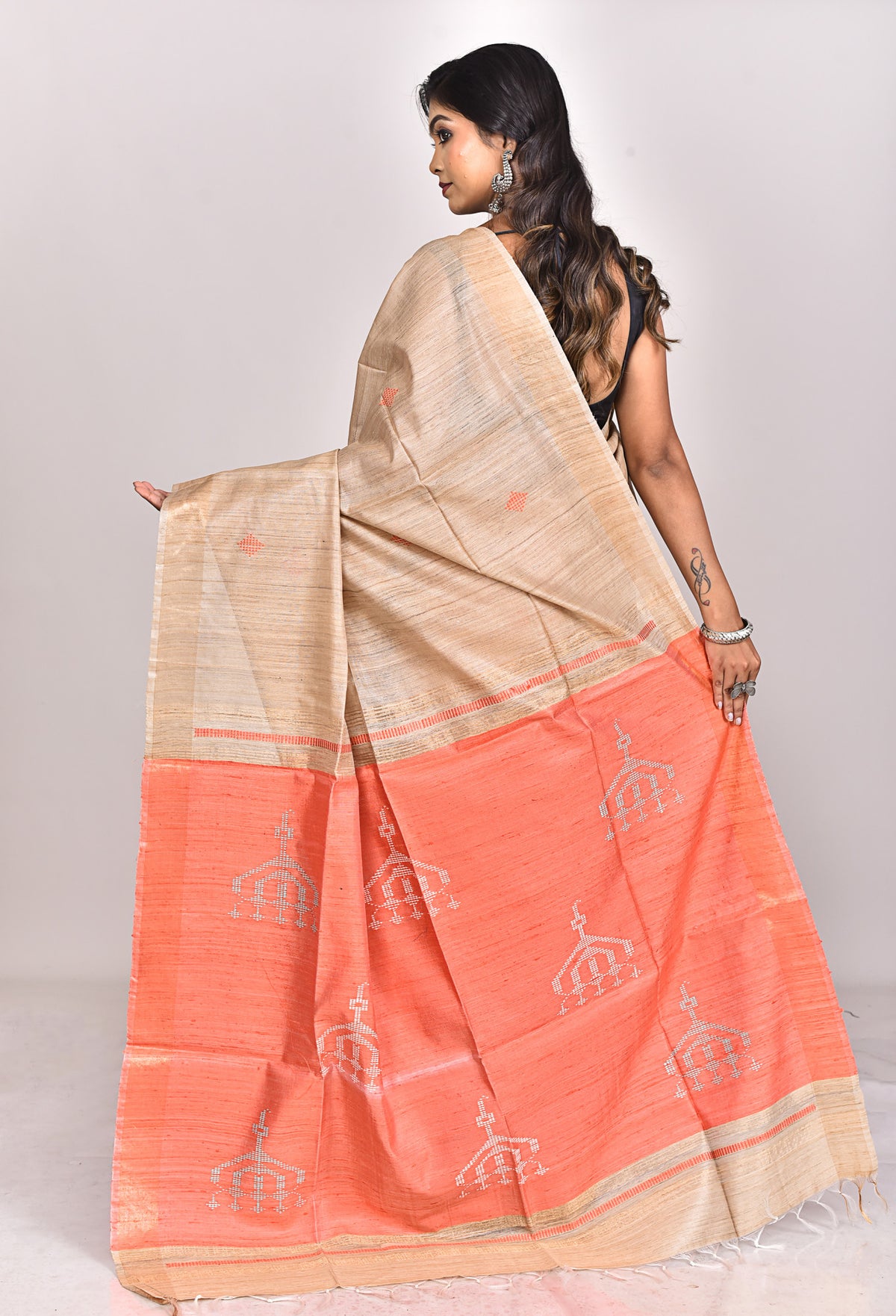 DUPION GHICHA SAREE
