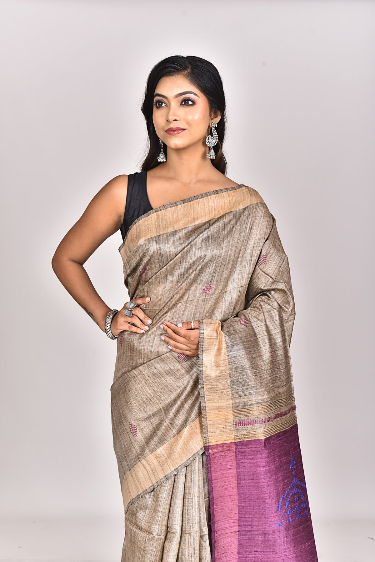 DUPION GHICHA SAREE