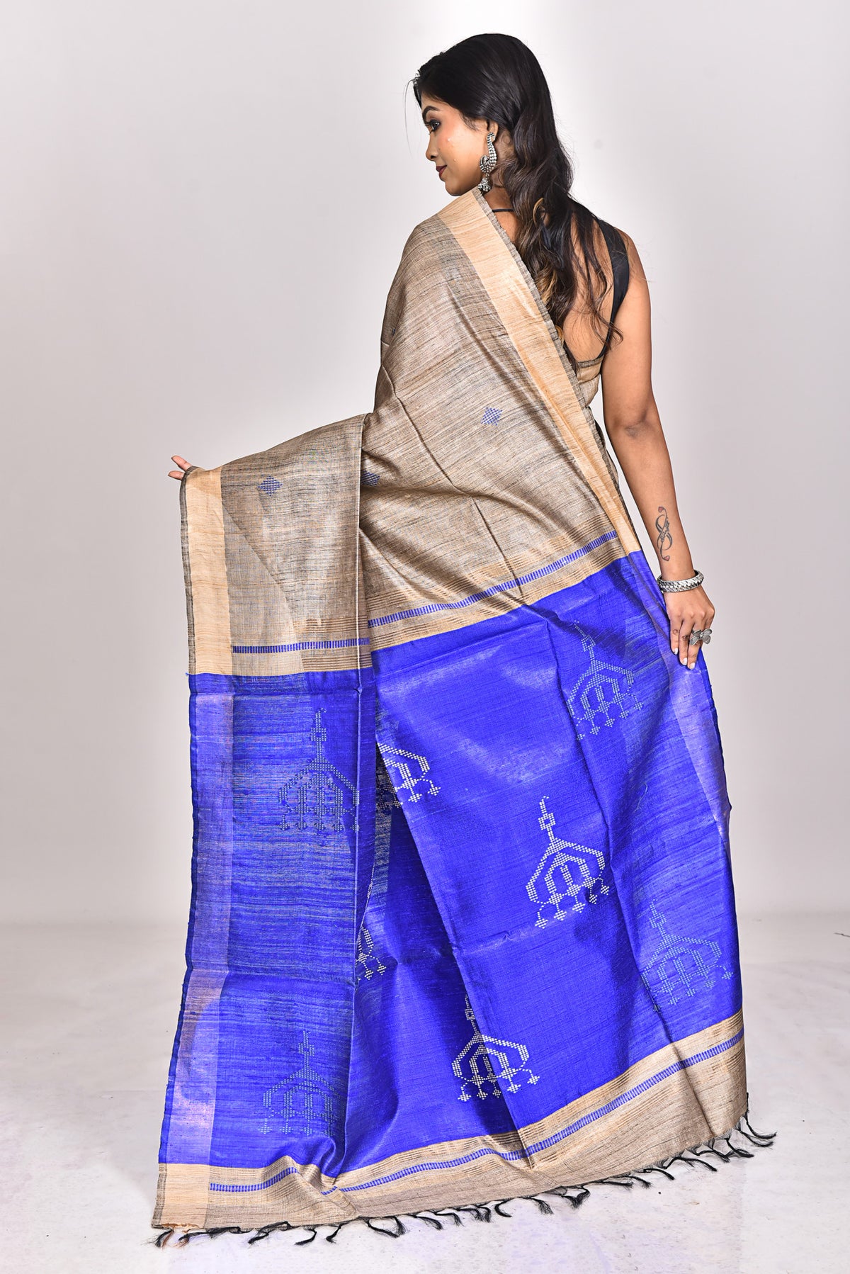 DUPION GHICHA SAREE