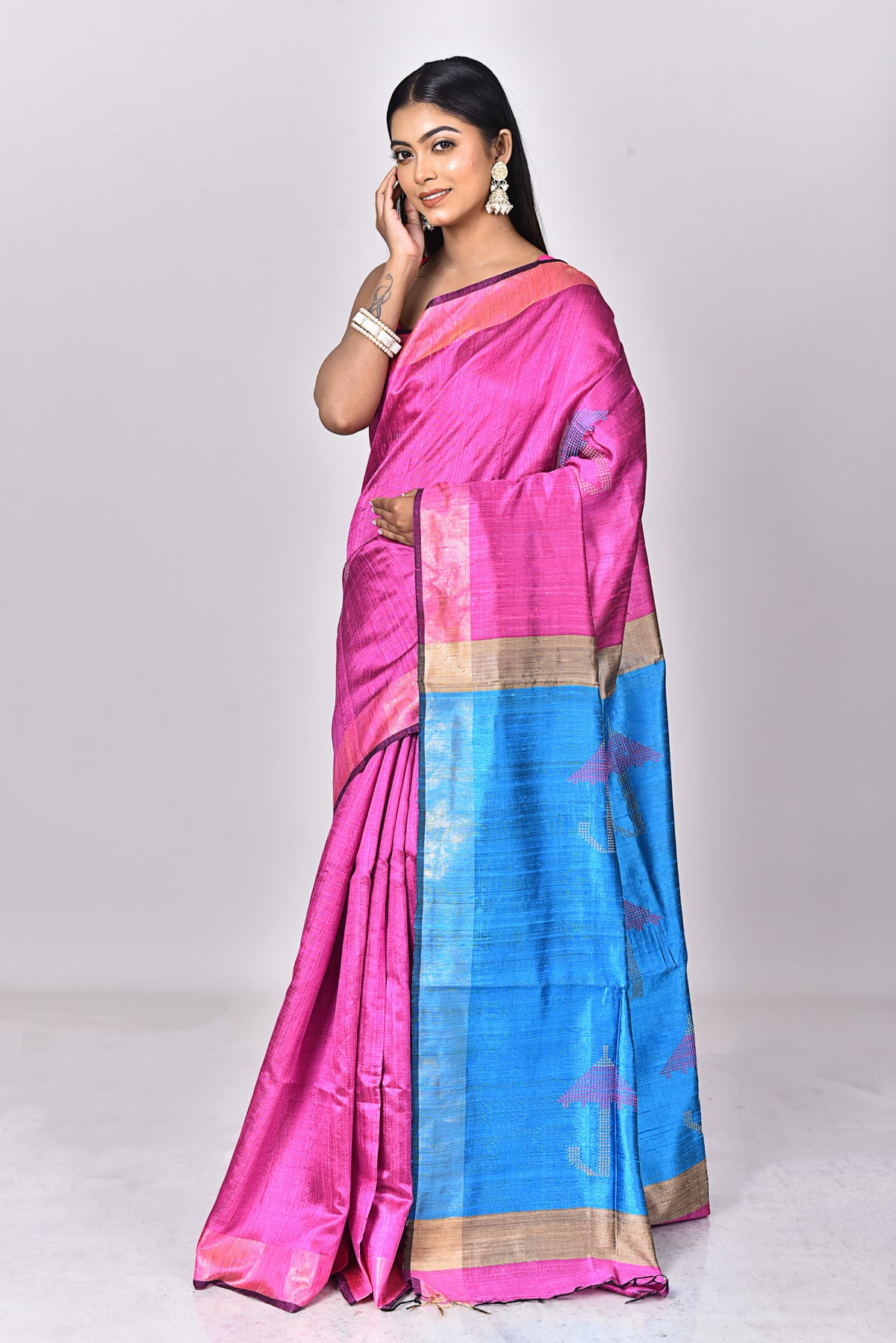 DUPION GHICHA SAREE