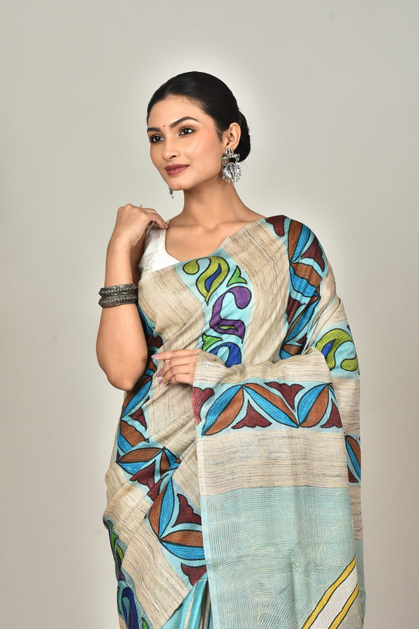 GACHI HANDPRINT JORI SAREE