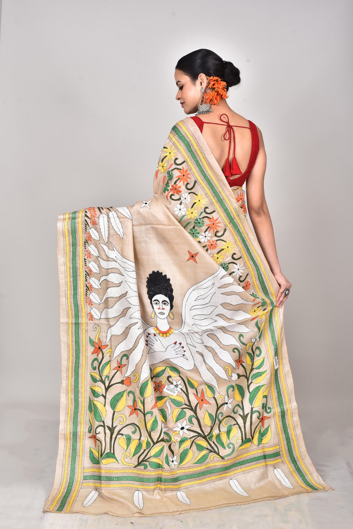 GACHI SILK KANTHA SAREE