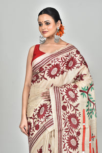 GACHI SILK KANTHA SAREE