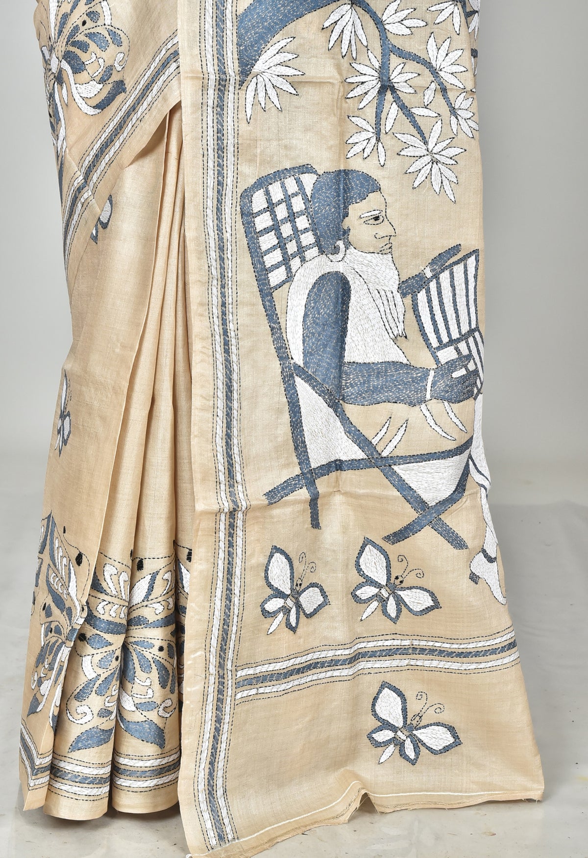 GACHI SILK KANTHA SAREE