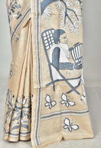GACHI SILK KANTHA SAREE