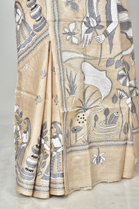 GACHI SILK KANTHA SAREE