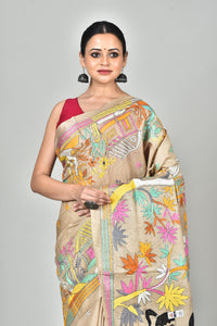 GACHI SILK KANTHA SAREE