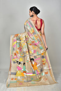GACHI SILK KANTHA SAREE