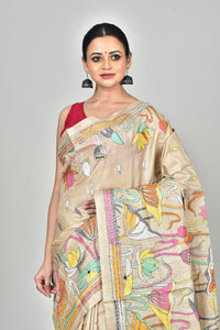 GACHI SILK KANTHA SAREE